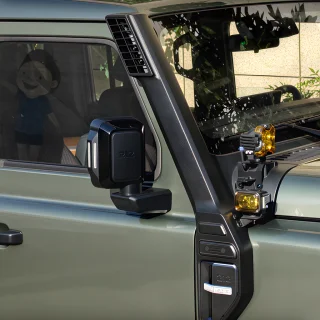 Magasan szerelt snorkel